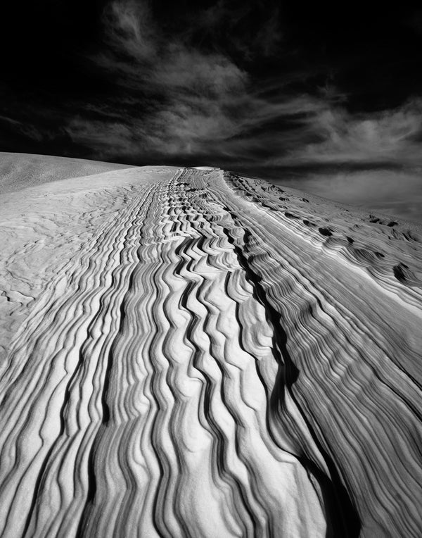Scott Rinckenberger Photography- Sastrugi Pathway on Big Snow