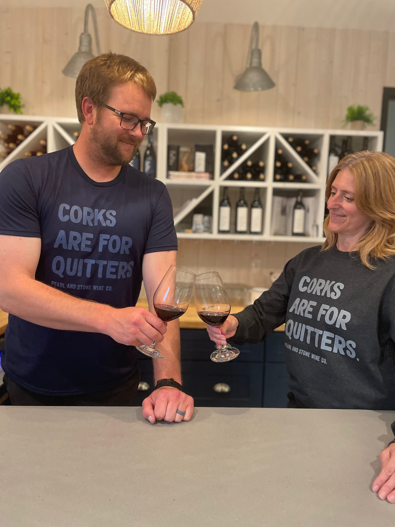 Corks are for Quitters Sweatshirt