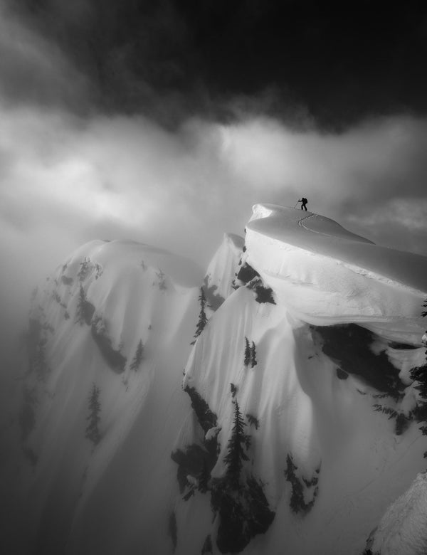 Scott Rinckenberger Photography- Guye Peak Summit Climber